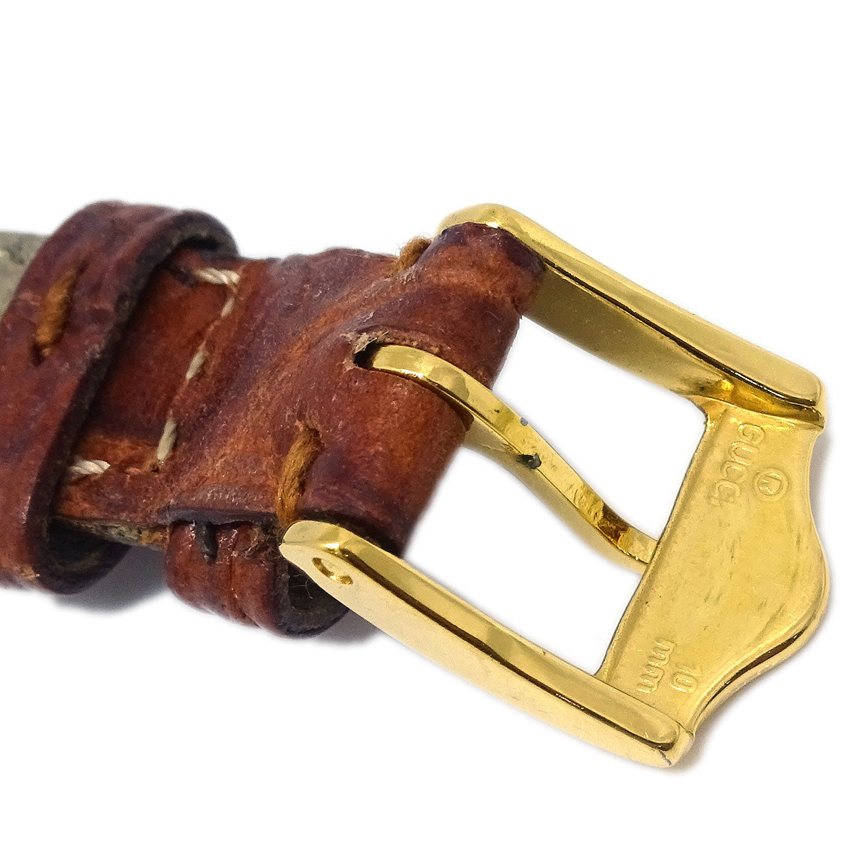 Gucci * 7200L Quartz Watch SS Crocodile