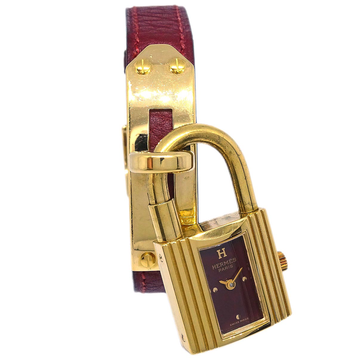 Hermes Kelly Watch Quartz Watch Rouge