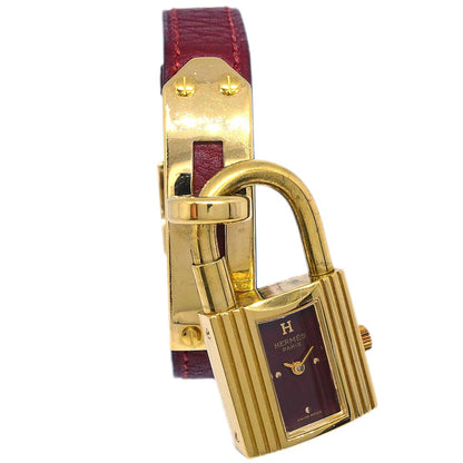 Hermes Kelly Watch Quartz Watch Rouge