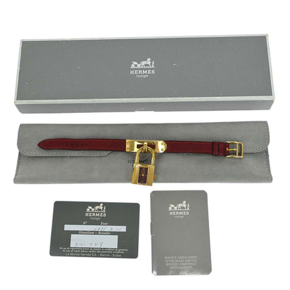 Hermes Kelly Watch Quartz Watch Rouge