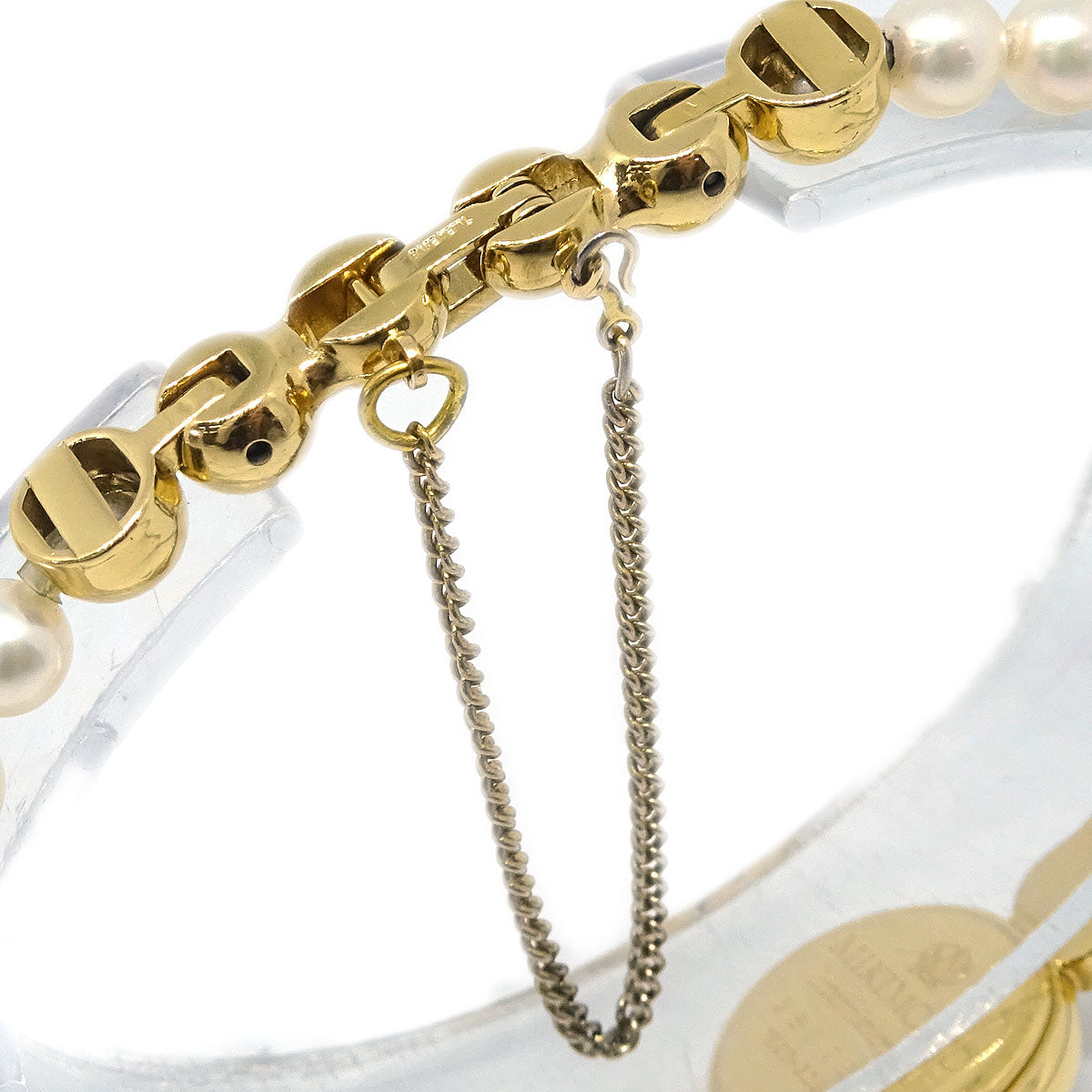 Mikimoto 1E20-3030 Pearl Quartz Watch SS