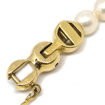 Mikimoto 1E20-3030 Pearl Quartz Watch SS