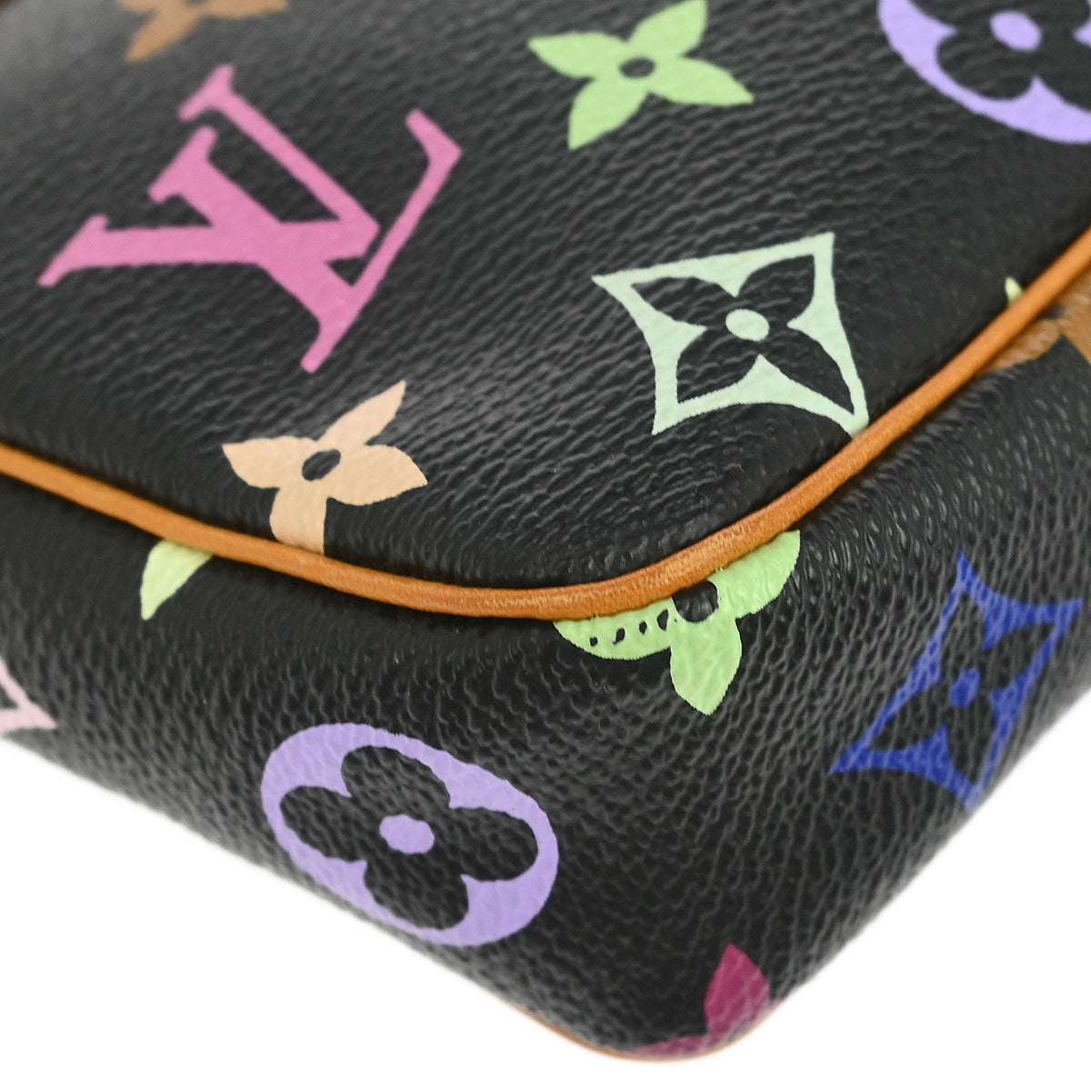 Louis Vuitton Black Multicolor Pochette Accessoires M92648