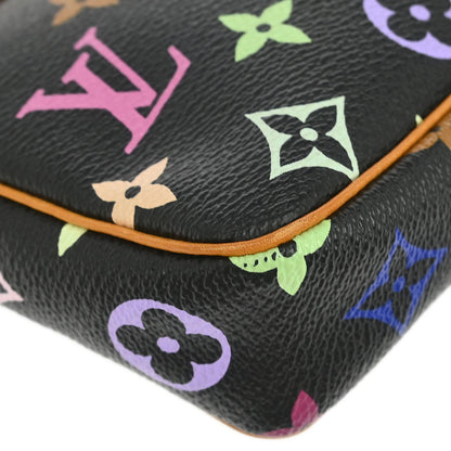Louis Vuitton Black Multicolor Pochette Accessoires M92648
