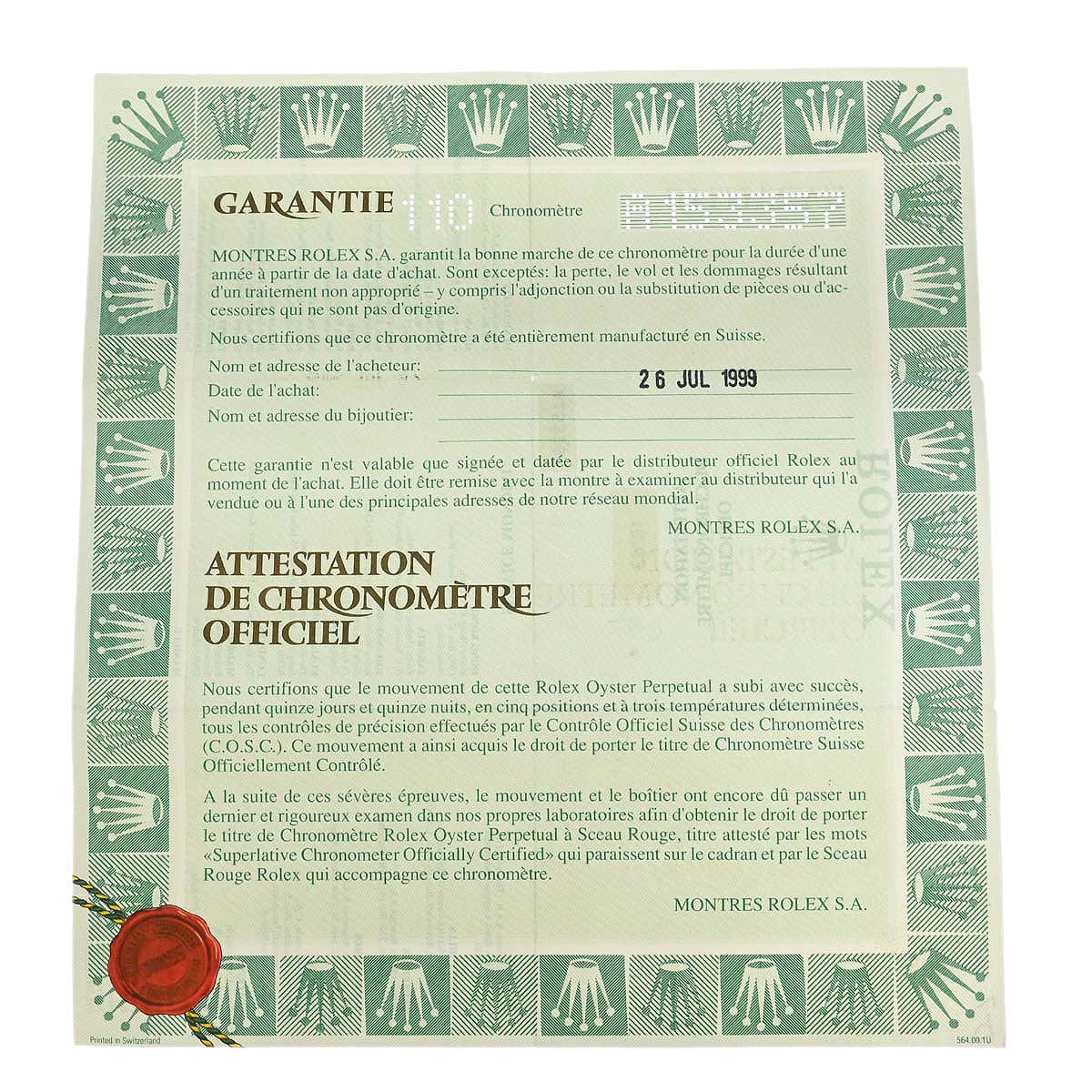 Rolex Daytona Ref.16523 Self-winding Watch 18KYG SS