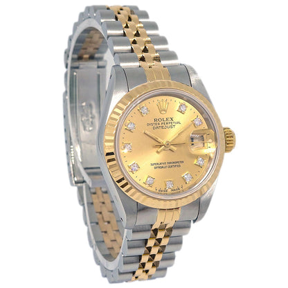 Rolex Oyster Perpetual Datejust 26mm Ref.69173G Self-winding Watch SS 18K