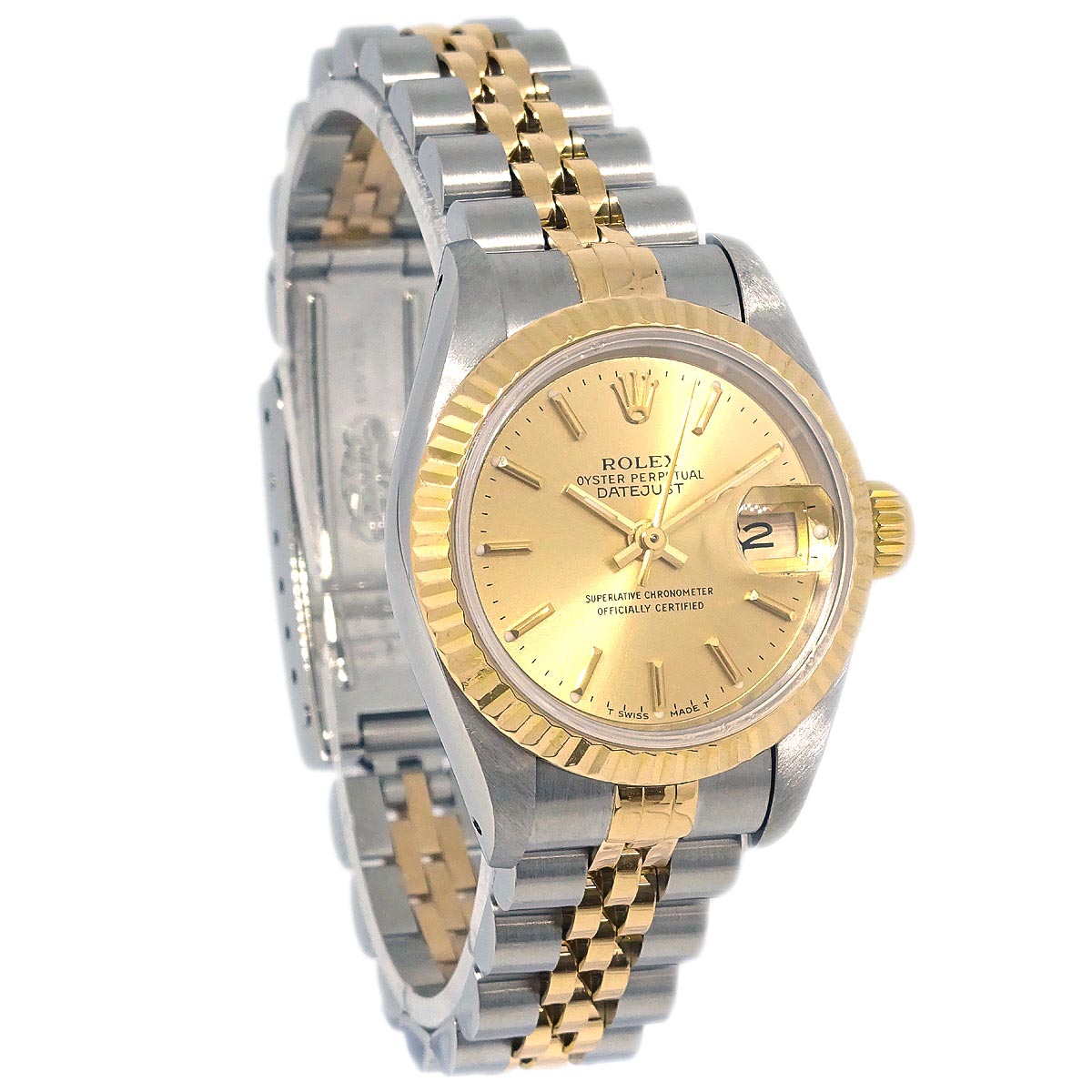 Rolex Oyster Perpetual Datejust 26mm Ref.69173 Self-winding Watch SS 18K