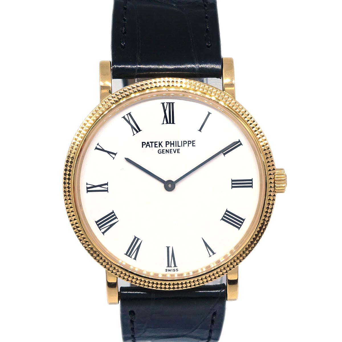 Patek Philippe * Calatrava Ref.5120 Self-winding Watch 18K Crocodile