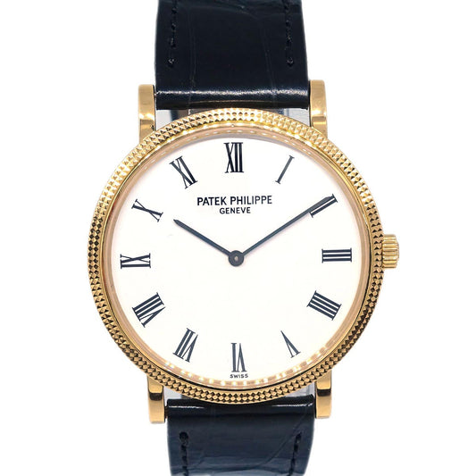 Patek Philippe * Calatrava Ref.5120 Self-winding Watch 18K Crocodile