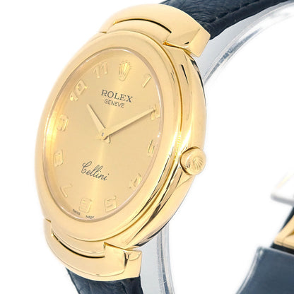 Rolex Cellini Ref.6623 Quartz Watch 18KYG