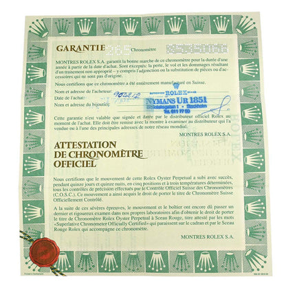 Rolex Oyster Perpetual Day Date Ref.18348G Self-winding Watch 36mm 18KYG