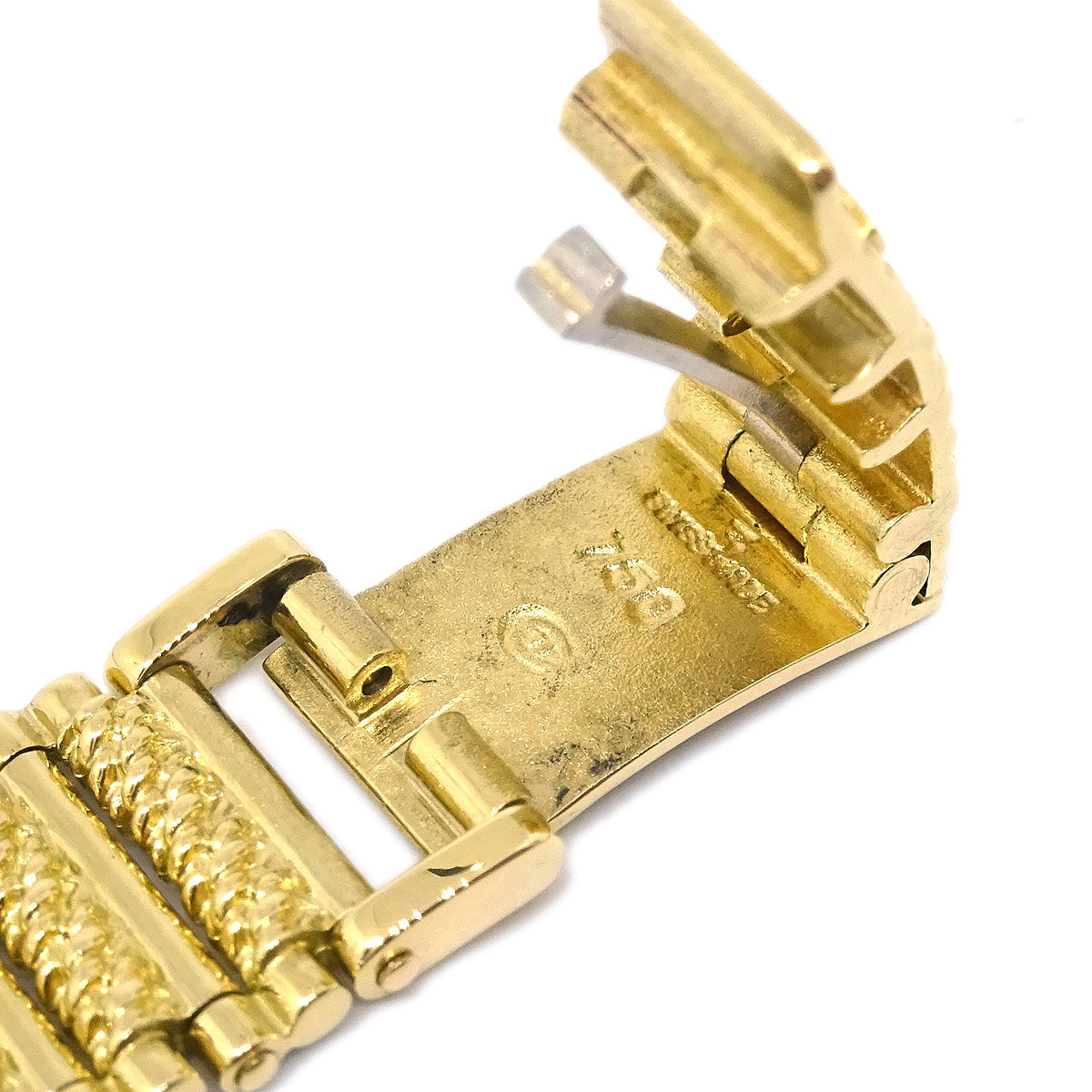 Jaeger Lecoultre Ref.1000771 Quartz Watch 18KYG Diamond Emerald