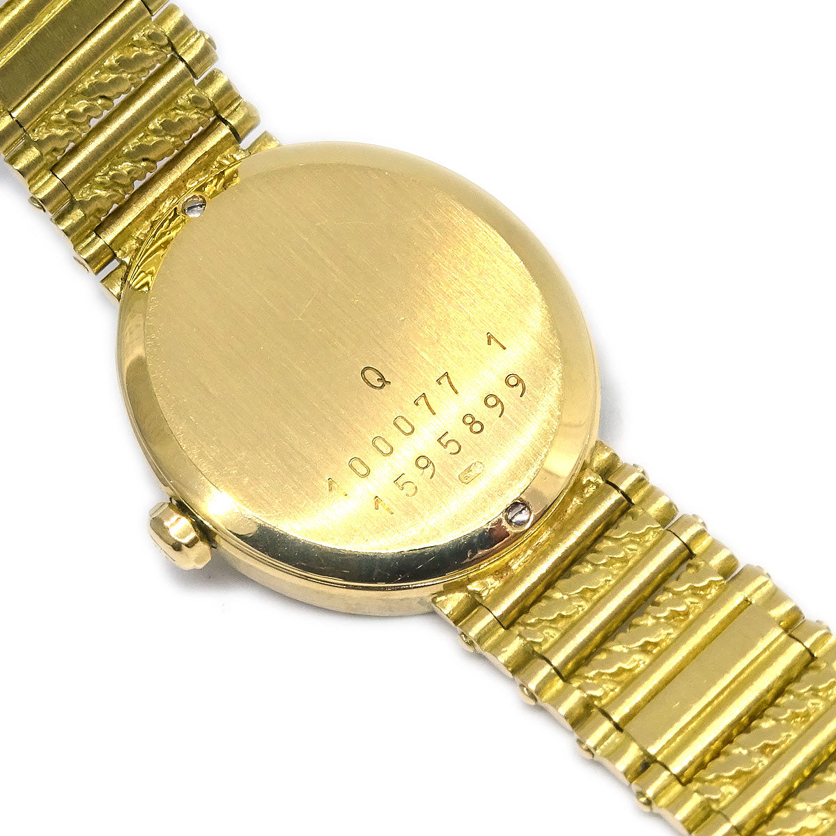 Jaeger Lecoultre Ref.1000771 Quartz Watch 18KYG Diamond Emerald