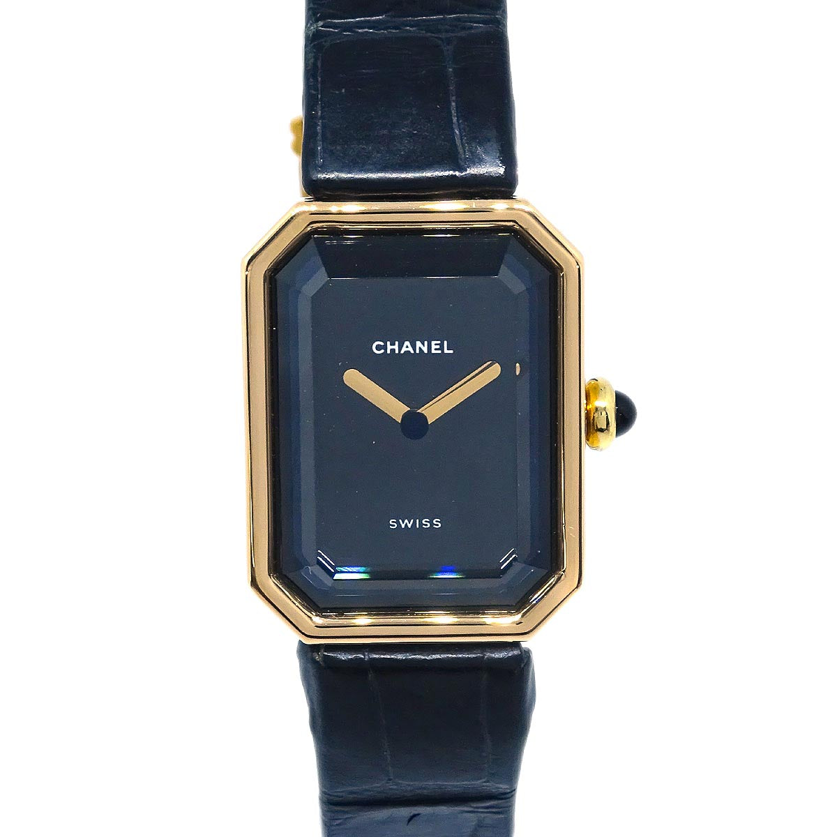 Chanel * Premiere Watch Gold 18K Crocodile
