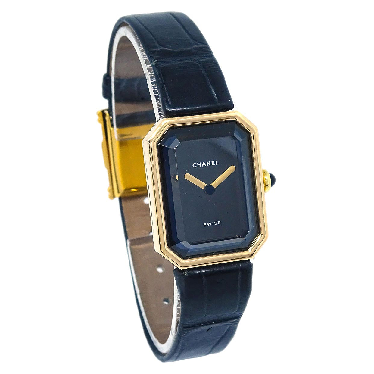 Chanel * Premiere Watch Gold 18K Crocodile