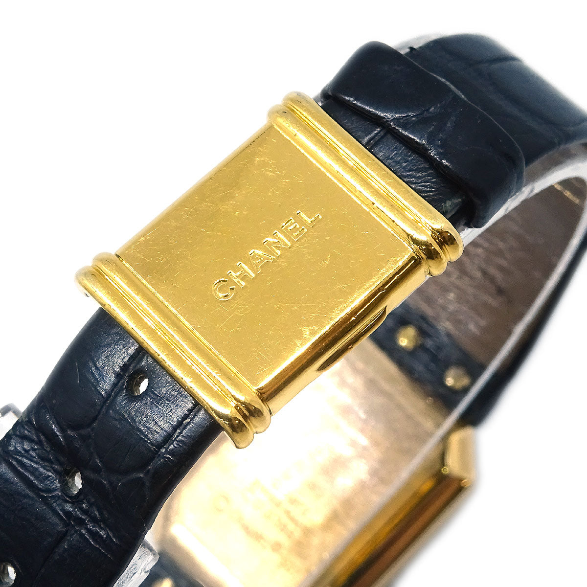 Chanel * Premiere Watch Gold 18K Crocodile