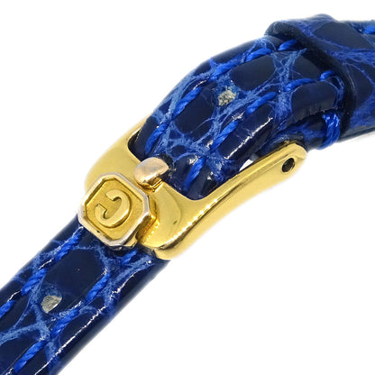 Chopard * Happy Diamonds Ref.20/4516 Quartz Watch 18KYG Crocodile