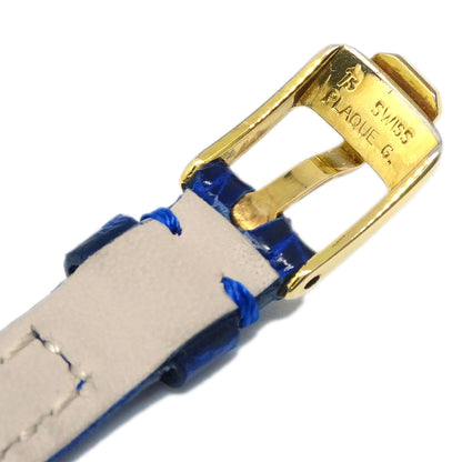 Chopard * Happy Diamonds Ref.20/4516 Quartz Watch 18KYG Crocodile