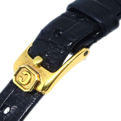 Chopard * Happy Diamonds Ref.20/4297 Quartz Watch 18KYG Diamond Crocodile