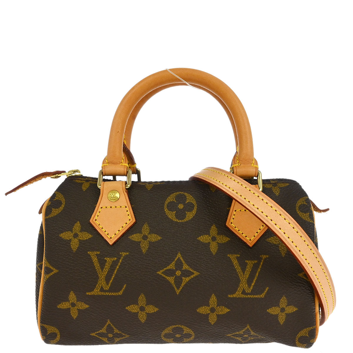 Louis Vuitton Monogram Mini Speedy 2way Shoulder Handbag M41534