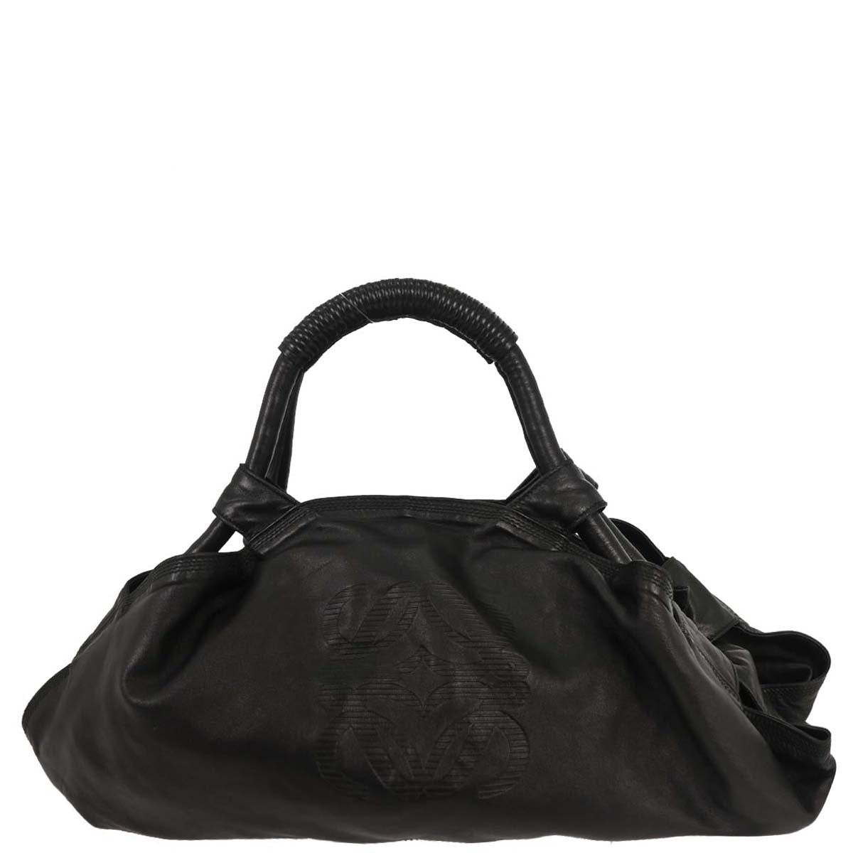 Loewe Black Lambskin Nappa Aire Tote Bag