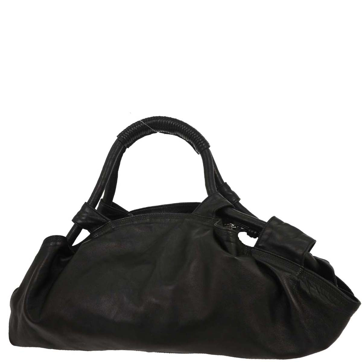 Loewe Black Lambskin Nappa Aire Tote Bag