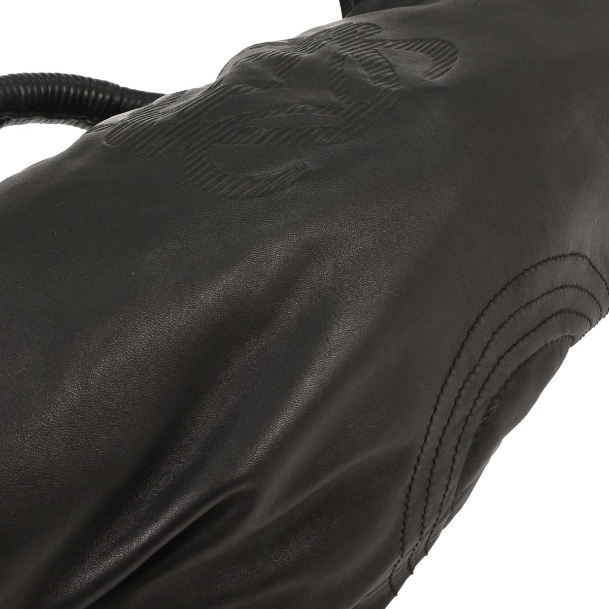 Loewe Black Lambskin Nappa Aire Tote Bag