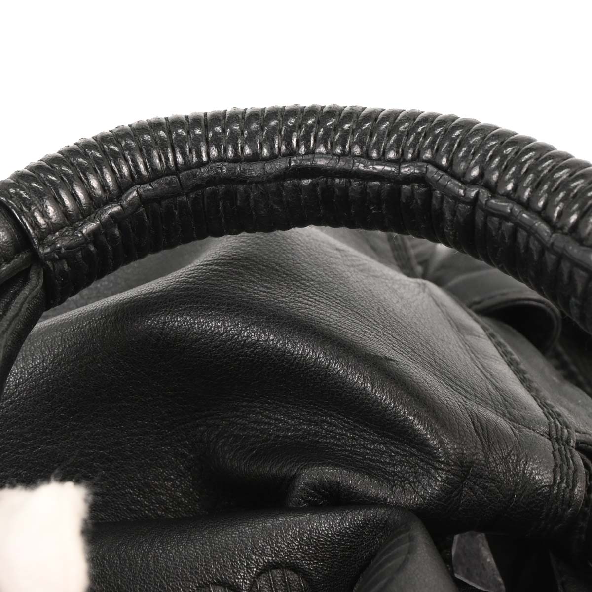 Loewe Black Lambskin Nappa Aire Tote Bag