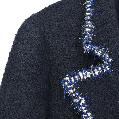 Chanel 1994 Double Breasted Jacket Navy #40