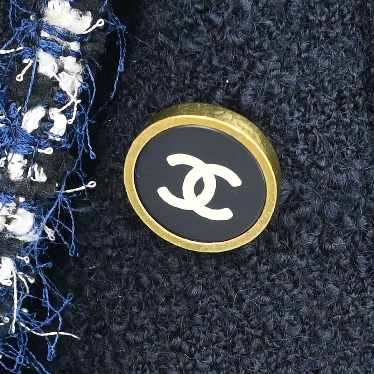 Chanel 1994 Double Breasted Jacket Navy #40