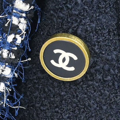 Chanel 1994 Double Breasted Jacket Navy #40