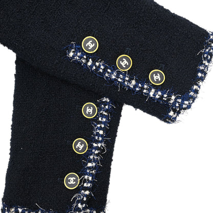 Chanel 1994 Double Breasted Jacket Navy #40