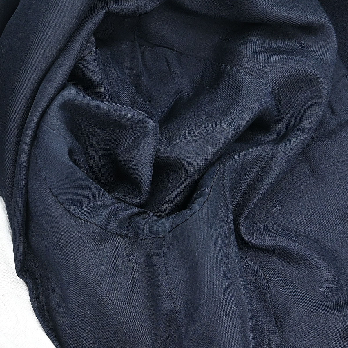 Chanel Setup Suit Jacket Skirt Navy #36