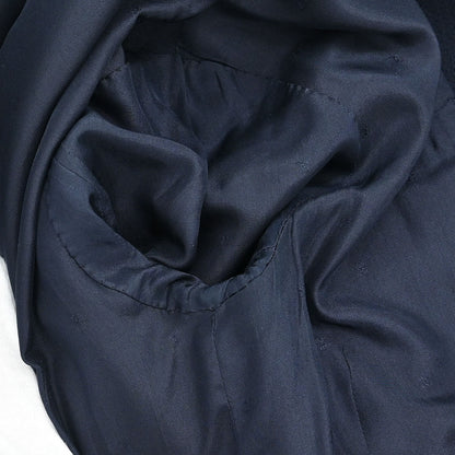 Chanel Setup Suit Jacket Skirt Navy #36