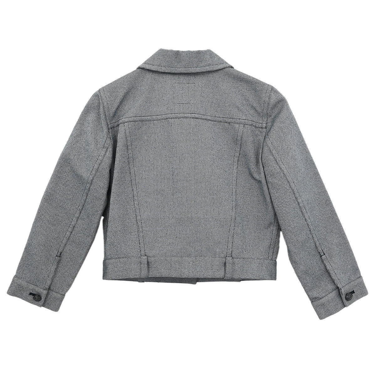 Chanel 2009 Single Breasted Jacket Sport Line Jacket Gray #36