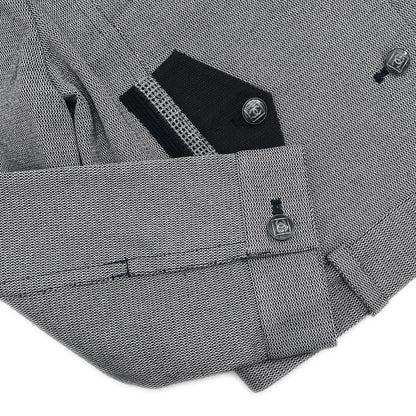 Chanel 2009 Single Breasted Jacket Sport Line Jacket Gray #36