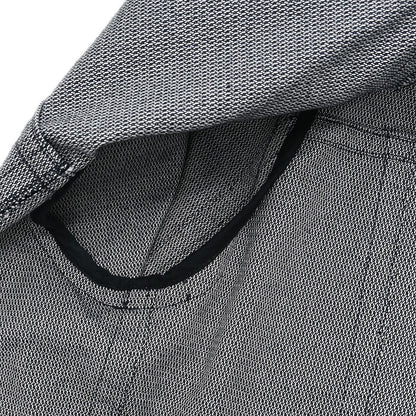 Chanel 2009 Single Breasted Jacket Sport Line Jacket Gray #36