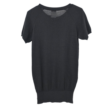 Chanel 2001 T-shirt Top Black #38