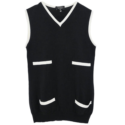 Chanel Sleeveless Top Black #42