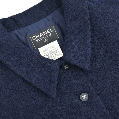 Chanel 1996 Jacket Dress Navy #36