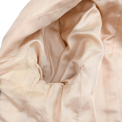 Chanel 1996 Setup Suit Jacket Skirt Beige #38