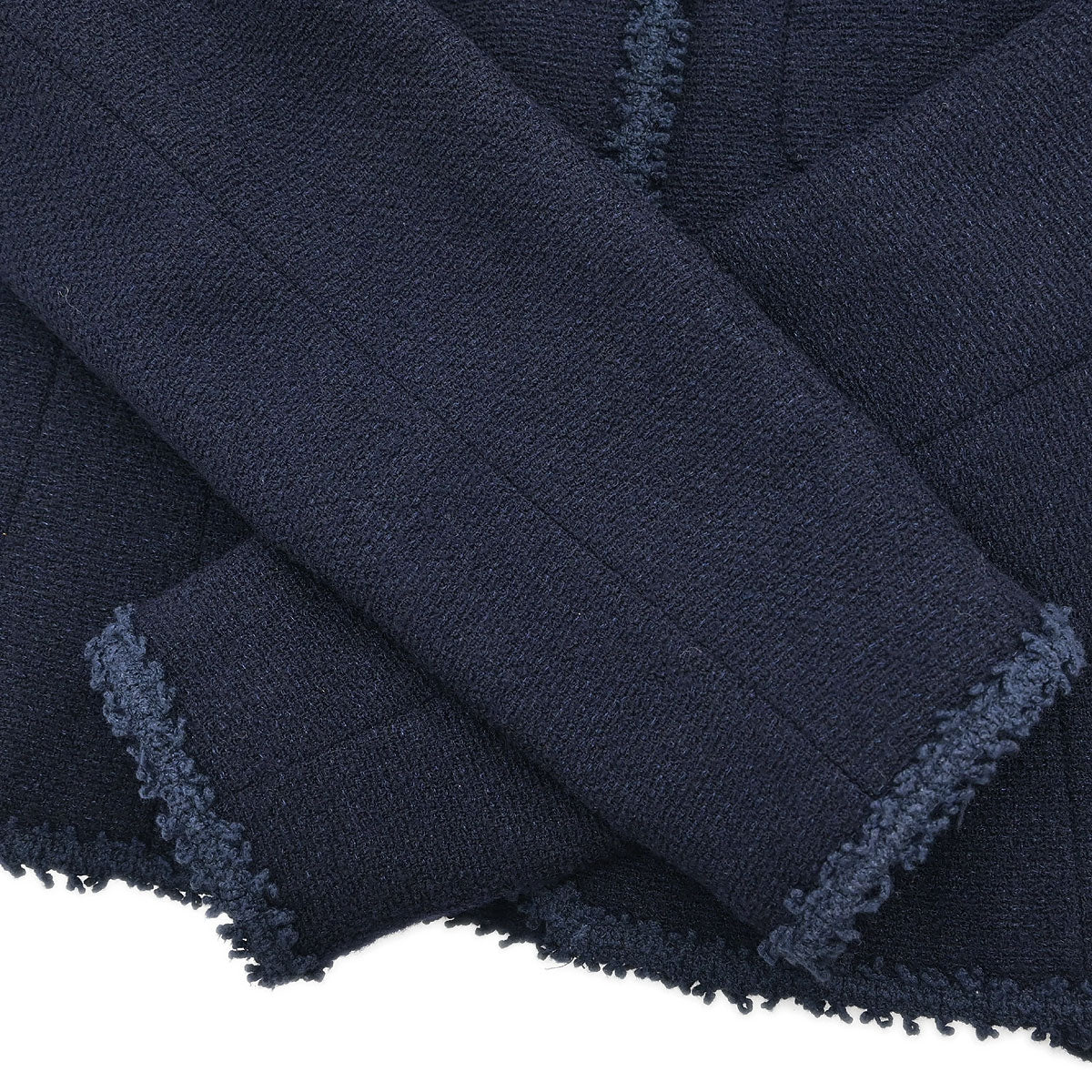 Chanel 1997 Setup Suit Jacket Skirt Navy #38