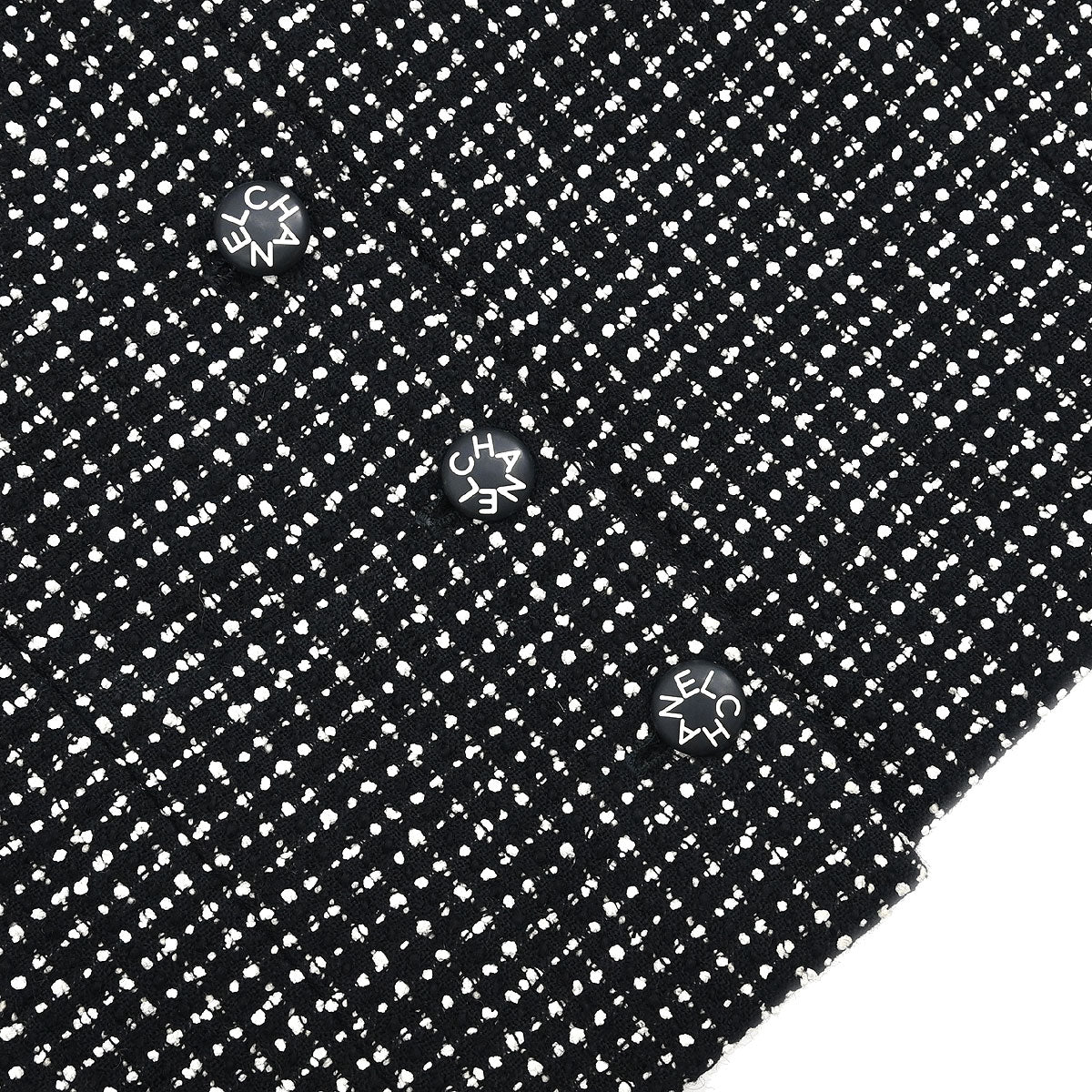 Chanel 1996 Setup Suit Jacket Skirt Black #40