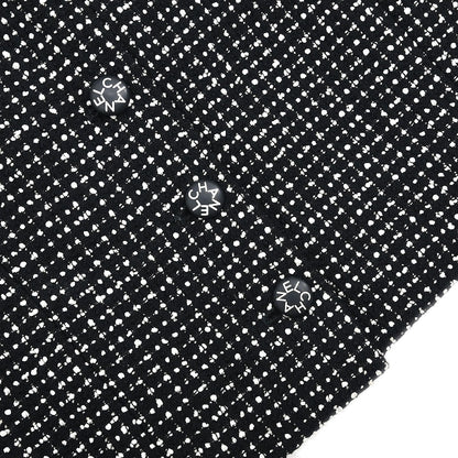 Chanel 1996 Setup Suit Jacket Skirt Black #40