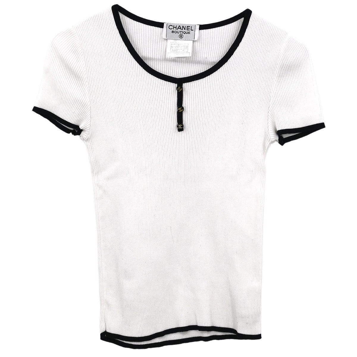 Chanel 1995 Top White #40