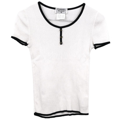 Chanel 1995 Top White #40