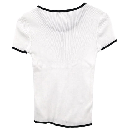 Chanel 1995 Top White #40
