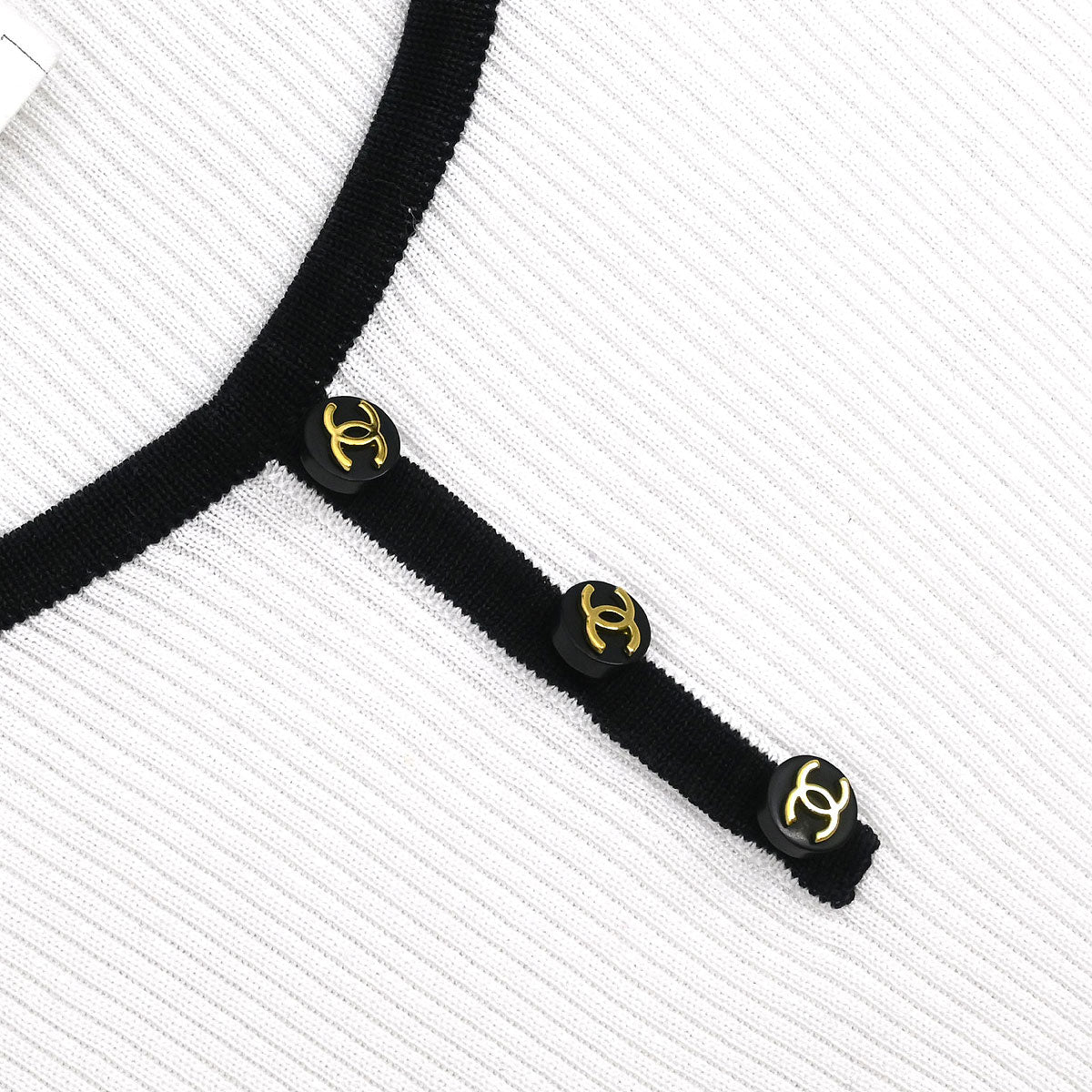 Chanel 1995 Top White #40