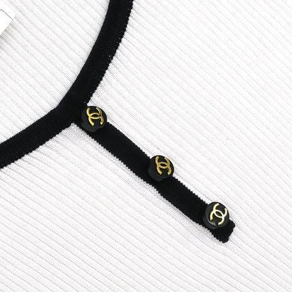 Chanel 1995 Top White #40
