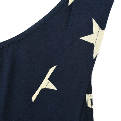 Chanel 2008 Sleeveless Top Navy #40